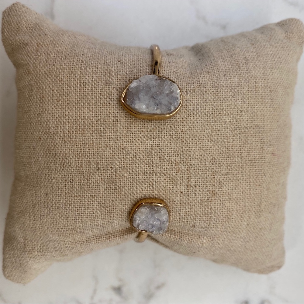 Stella & Dot Open Druzy Cuff